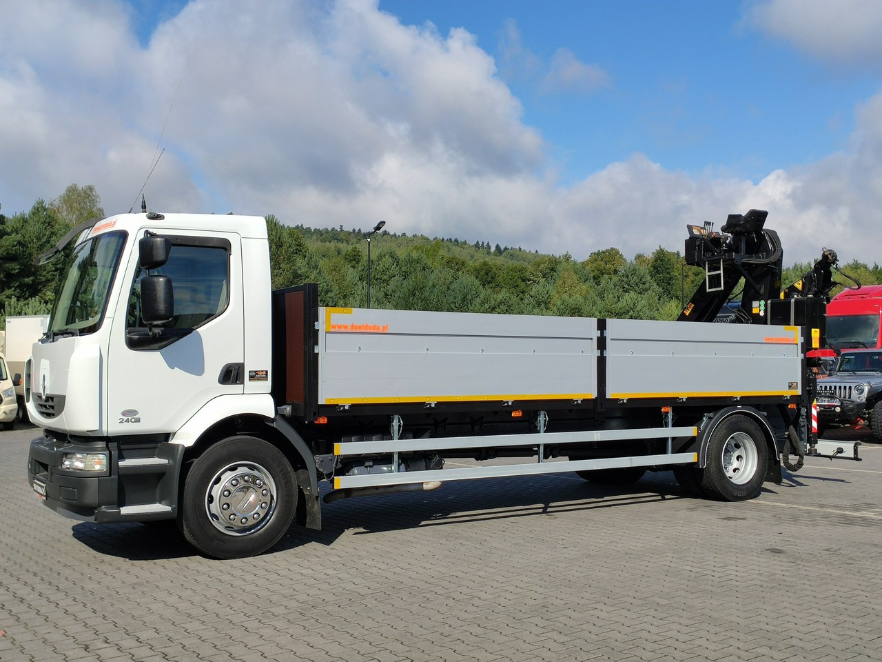 Renault Midlum 180.240DXI + HDS HYVA HB170E2 Udzwig 3.6Tony - Φορτηγό με ανοιχτή καρότσα, Φορτηγό με γερανό: φωτογραφία 3 Renault Midlum 180.240DXI + HDS HYVA HB170E2 Udzwig 3.6Tony - Φορτηγό με ανοιχτή καρότσα, Φορτηγό με γερανό: φωτογραφία 3