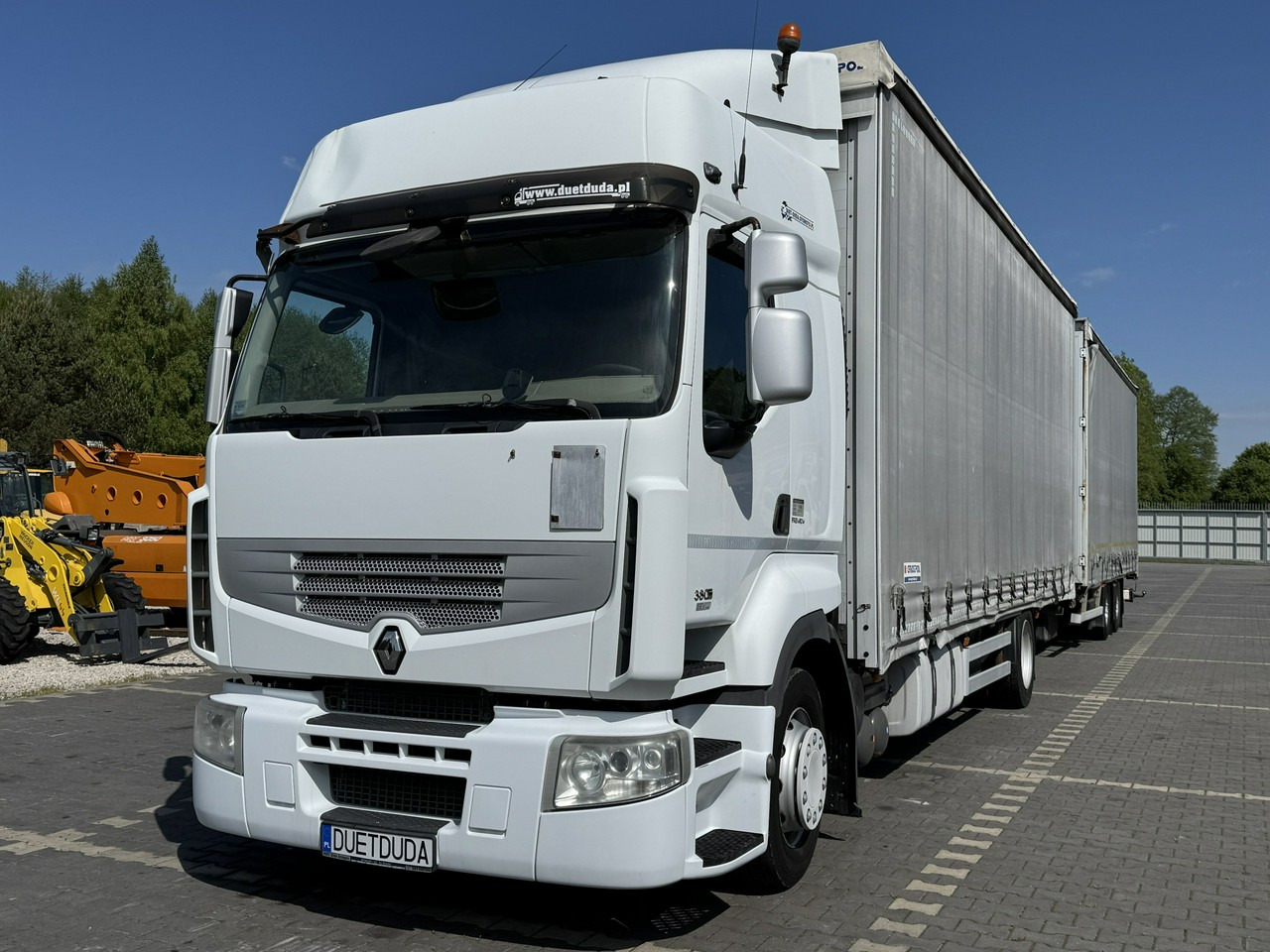 Renault Premium 380 DXi Euro 5 Firana 19 Palet Dach Zsuwany 18ton DMC - Φορτηγό μουσαμάς: φωτογραφία 3 Renault Premium 380 DXi Euro 5 Firana 19 Palet Dach Zsuwany 18ton DMC - Φορτηγό μουσαμάς: φωτογραφία 3