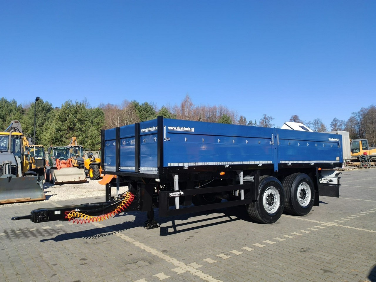 Schmitz Cargobull Ciężarowa 2-osiowa na poduszkach Tandem Stan Unikat !!! - Τρέιλερ πλατφόρμα/ Καρότσα: φωτογραφία 1 Schmitz Cargobull Ciężarowa 2-osiowa na poduszkach Tandem Stan Unikat !!! - Τρέιλερ πλατφόρμα/ Καρότσα: φωτογραφία 1