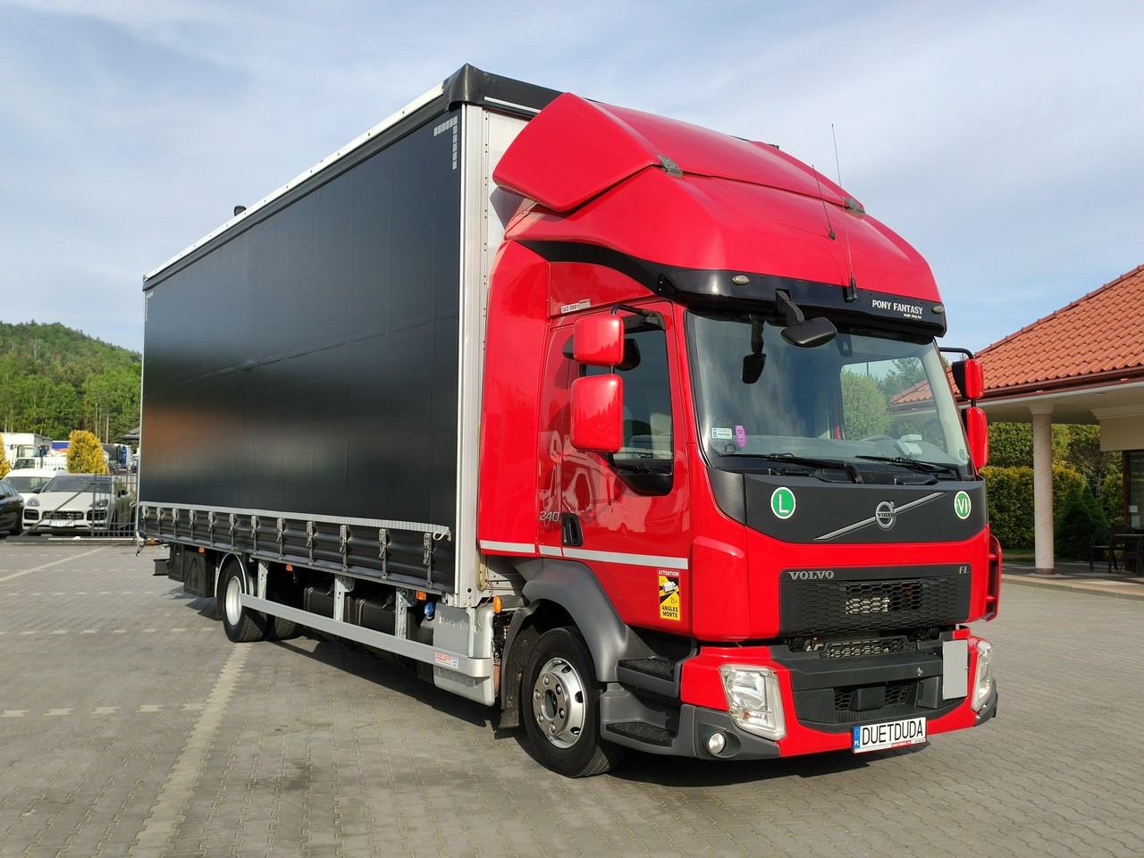 Volvo FL12.240 E6 Firana Tył Drzwi Dach Zsuwany Bogato Wyposażony !!! - Φορτηγό μουσαμάς: φωτογραφία 3 Volvo FL12.240 E6 Firana Tył Drzwi Dach Zsuwany Bogato Wyposażony !!! - Φορτηγό μουσαμάς: φωτογραφία 3