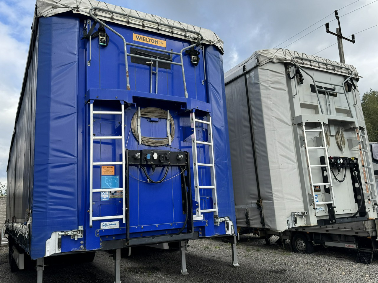 Wielton Standard na osiach SAF LIBNER DO PALET, ZRĄBKI, TROCIN - Επικαθήμενο κουρτίνα: φωτογραφία 2 Wielton Standard na osiach SAF LIBNER DO PALET, ZRĄBKI, TROCIN - Επικαθήμενο κουρτίνα: φωτογραφία 2