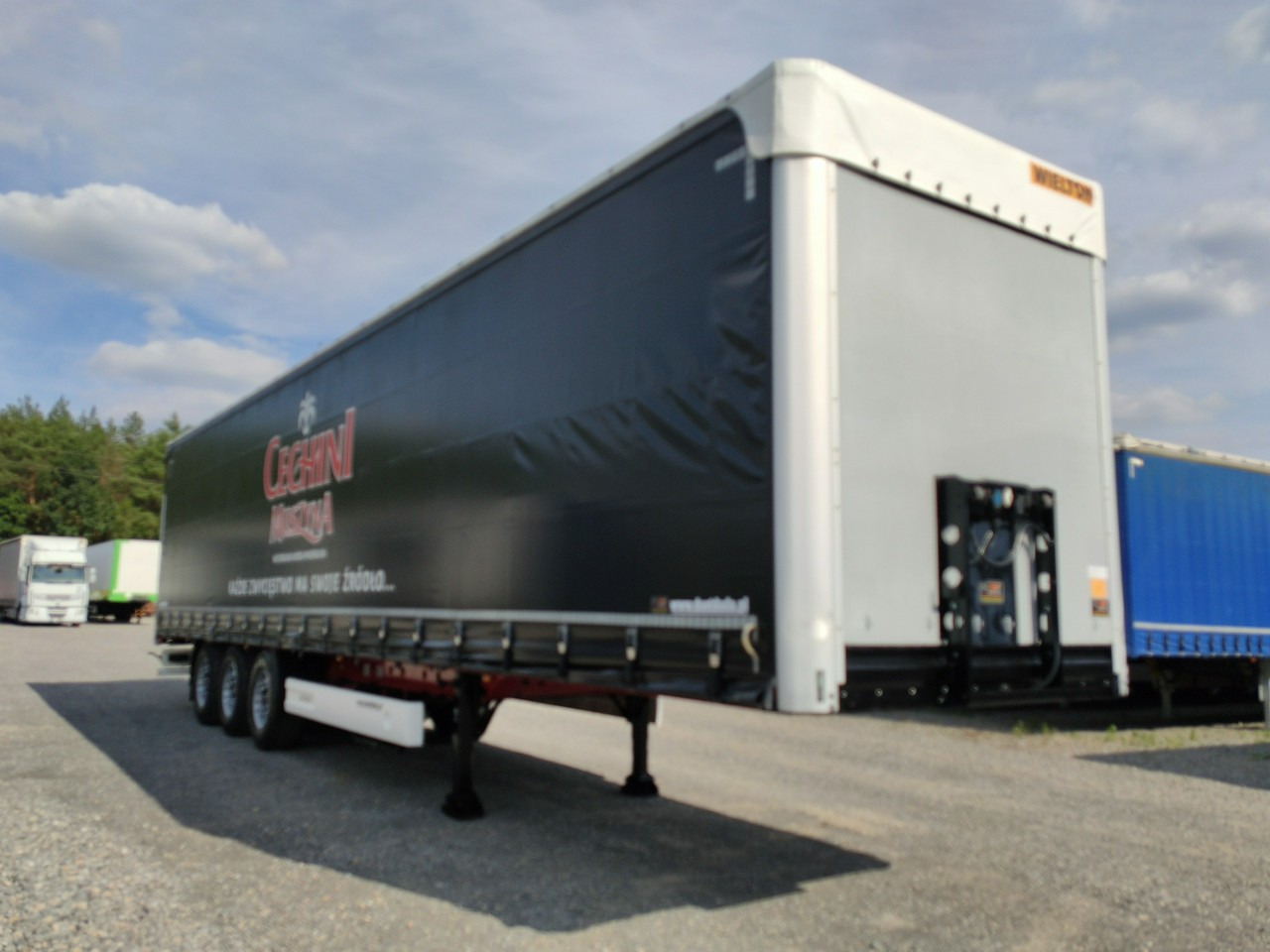 Επικαθήμενο κουρτίνα Wielton Standart Osie Saf Oś Podnoszona Super Stan: φωτογραφία 12 Επικαθήμενο κουρτίνα Wielton Standart Osie Saf Oś Podnoszona Super Stan: φωτογραφία 12