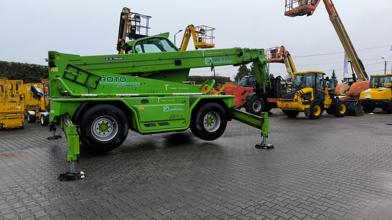 Τηλεσκοπικός μπροστινός φορτωτής MERLO ROTO 45.21 MCSS: φωτογραφία 14