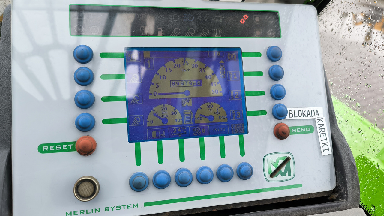 Τηλεσκοπικός μπροστινός φορτωτής MERLO ROTO 45.21 MCSS: φωτογραφία 6