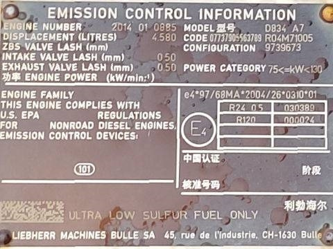 Ερπυστριοφόρος εκσκαφέας Liebherr R 922 SLC: φωτογραφία 8