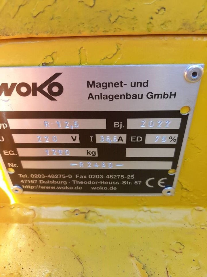 WOKO R12,5 - Δονητική πλάκα: φωτογραφία 2 WOKO R12,5 - Δονητική πλάκα: φωτογραφία 2