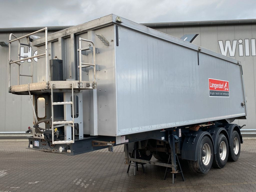 Langendorf SKA 24/30 |ALU 34m³*Getreide*Luft-Lift*BPW*Plane - Επικαθήμενο ανατρεπόμενο: φωτογραφία 1 Langendorf SKA 24/30 |ALU 34m³*Getreide*Luft-Lift*BPW*Plane - Επικαθήμενο ανατρεπόμενο: φωτογραφία 1
