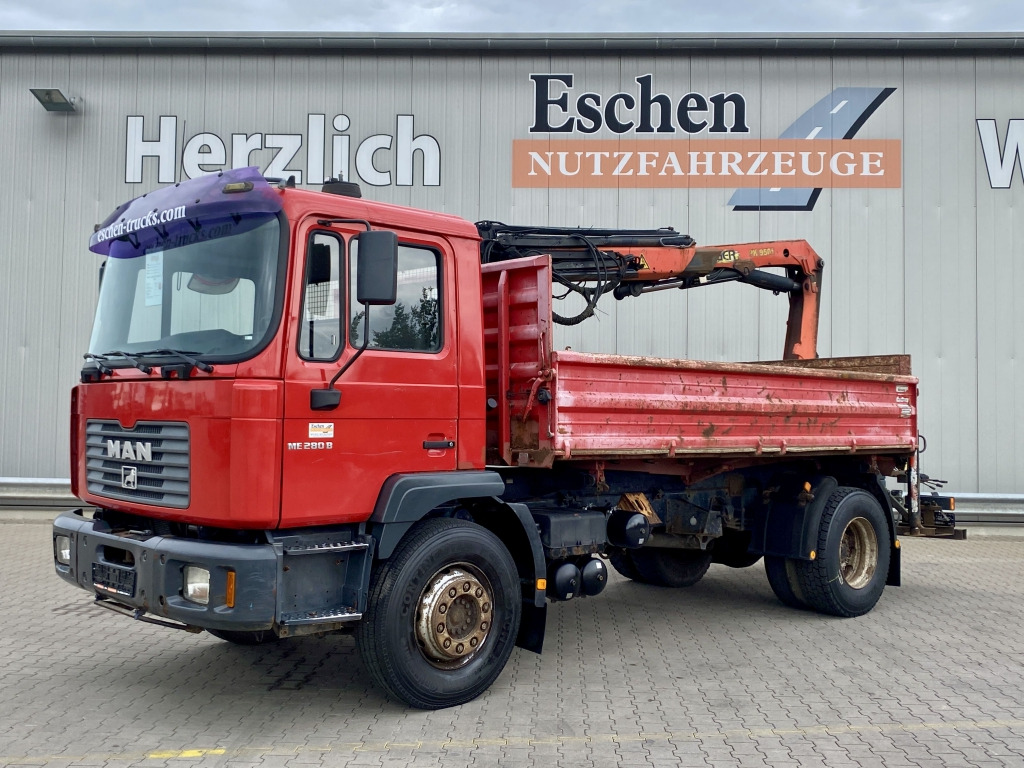 MAN 18.285 MC / Palfinger PK 9501 - Φορτηγό ανατρεπόμενο, Φορτηγό με γερανό: φωτογραφία 2 MAN 18.285 MC / Palfinger PK 9501 - Φορτηγό ανατρεπόμενο, Φορτηγό με γερανό: φωτογραφία 2