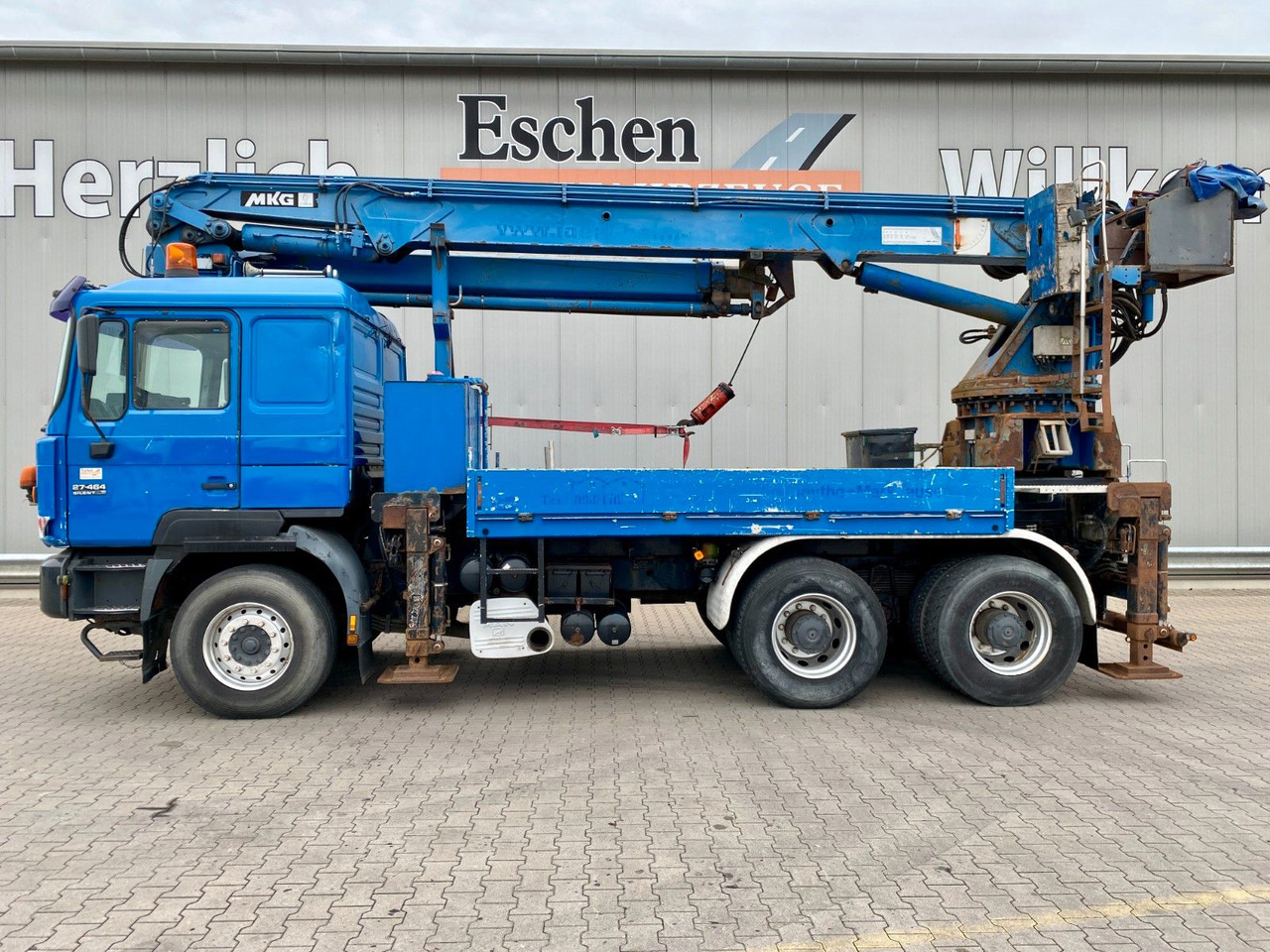 MAN 27.464 6x4 | MKG HMK 350a 2L*FUNK*Retarder*AHK MAN 27.464 6x4 | MKG HMK 350a 2L*FUNK*Retarder*AHK - Φορτηγό με γερανό: φωτογραφία 2 MAN 27.464 6x4 | MKG HMK 350a 2L*FUNK*Retarder*AHK MAN 27.464 6x4 | MKG HMK 350a 2L*FUNK*Retarder*AHK - Φορτηγό με γερανό: φωτογραφία 2