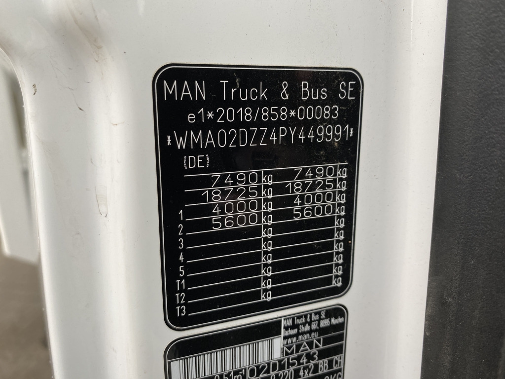 MAN TGL 8.220 4x2 BB - Φορτηγό ανατρεπόμενο: φωτογραφία 5 MAN TGL 8.220 4x2 BB - Φορτηγό ανατρεπόμενο: φωτογραφία 5