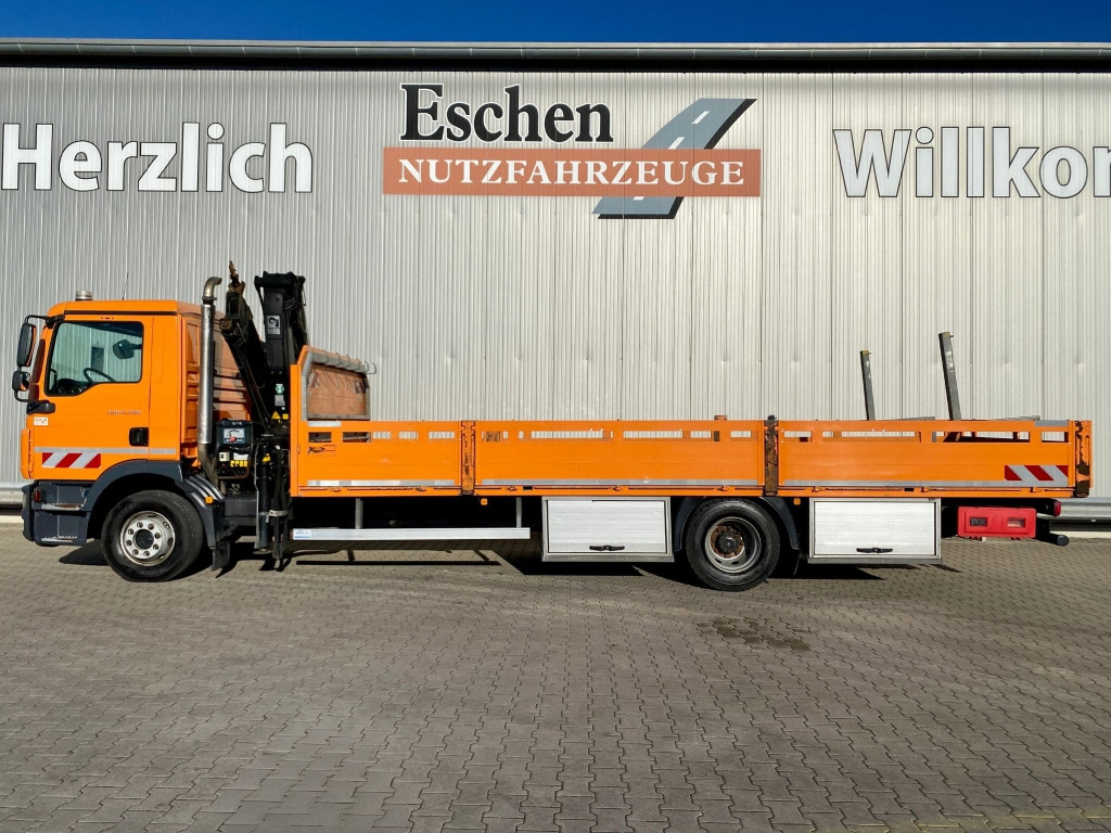 MAN TGM 15.290 4x2 BL / HIAB Faltkran - Φορτηγό με ανοιχτή καρότσα, Φορτηγό με γερανό: φωτογραφία 2 MAN TGM 15.290 4x2 BL / HIAB Faltkran - Φορτηγό με ανοιχτή καρότσα, Φορτηγό με γερανό: φωτογραφία 2