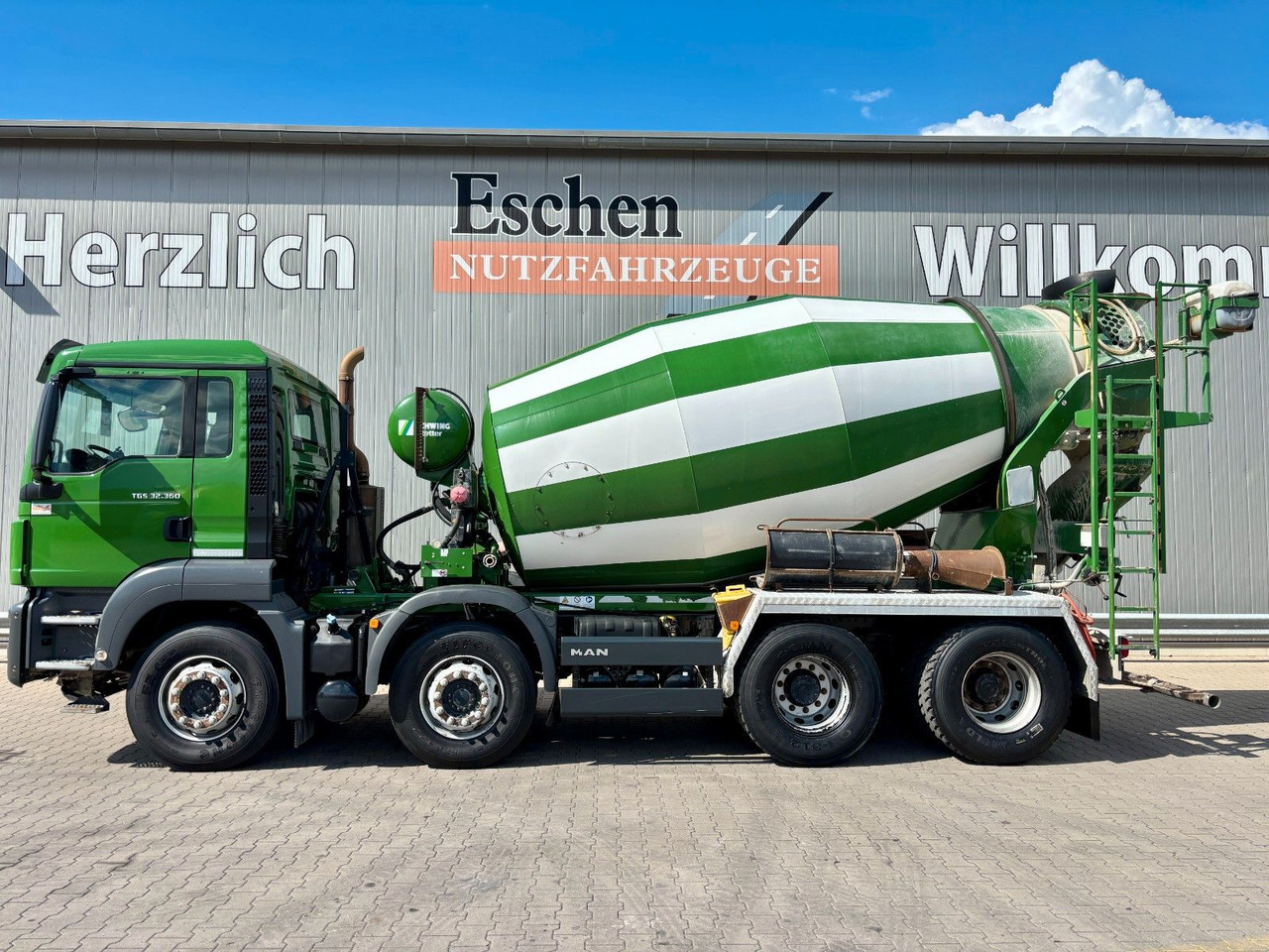 MAN TGS 32.360 8x4 BB | 9m³ Stetter*Automatik*Kamera - Μπετονιέρα φορτηγό: φωτογραφία 2 MAN TGS 32.360 8x4 BB | 9m³ Stetter*Automatik*Kamera - Μπετονιέρα φορτηγό: φωτογραφία 2