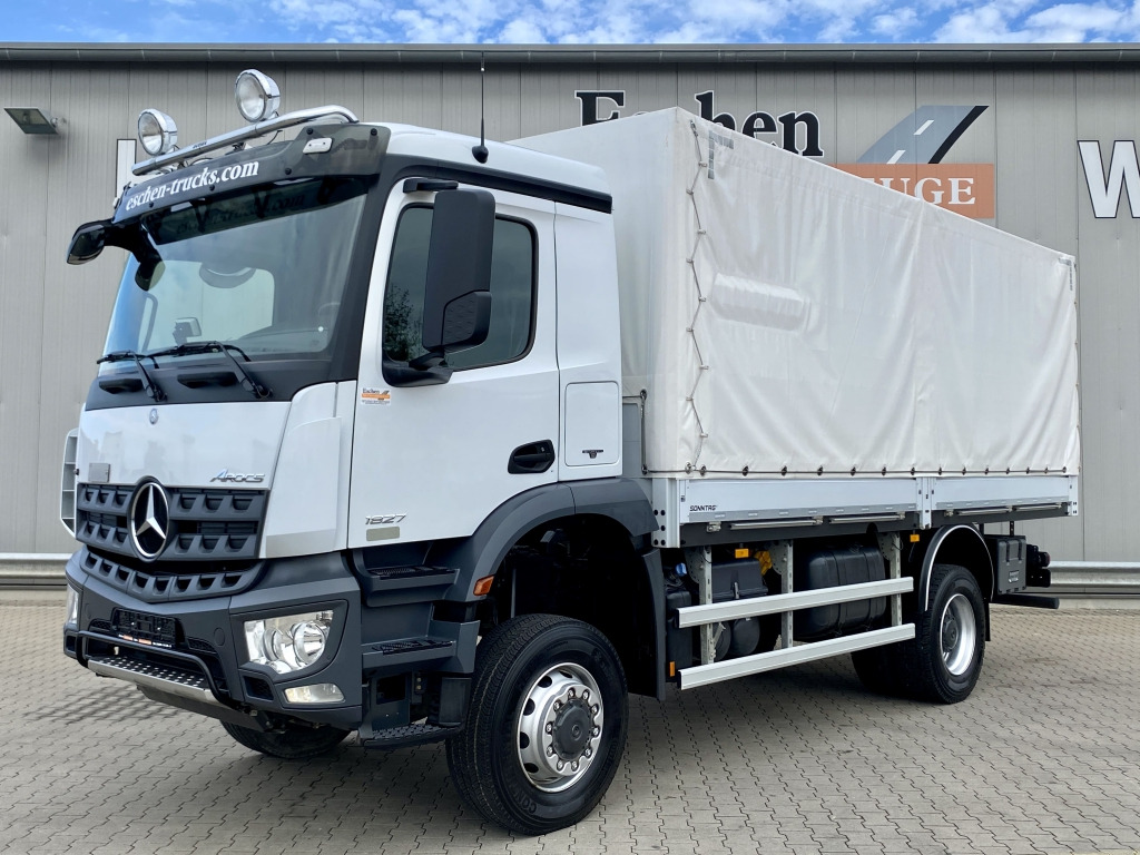 Mercedes-Benz 1827 BB A 4x4 Arocs - Φορτηγό μουσαμάς: φωτογραφία 1 Mercedes-Benz 1827 BB A 4x4 Arocs - Φορτηγό μουσαμάς: φωτογραφία 1