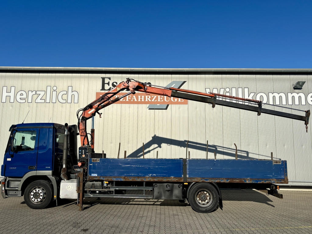 Mercedes-Benz 1832 L / Terex 85.2-A3 Faltkran - Φορτηγό με ανοιχτή καρότσα, Φορτηγό με γερανό: φωτογραφία 3 Mercedes-Benz 1832 L / Terex 85.2-A3 Faltkran - Φορτηγό με ανοιχτή καρότσα, Φορτηγό με γερανό: φωτογραφία 3