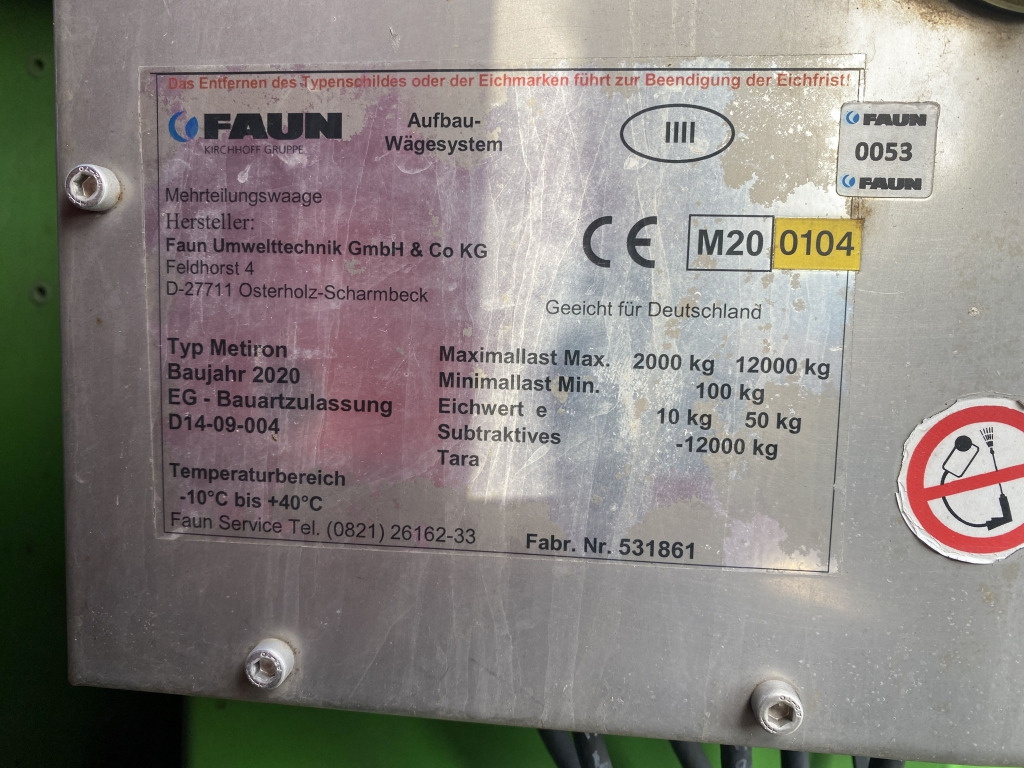 Mercedes-Benz 2533 L 6x2 - Απορριμματοφόρο: φωτογραφία 4 Mercedes-Benz 2533 L 6x2 - Απορριμματοφόρο: φωτογραφία 4