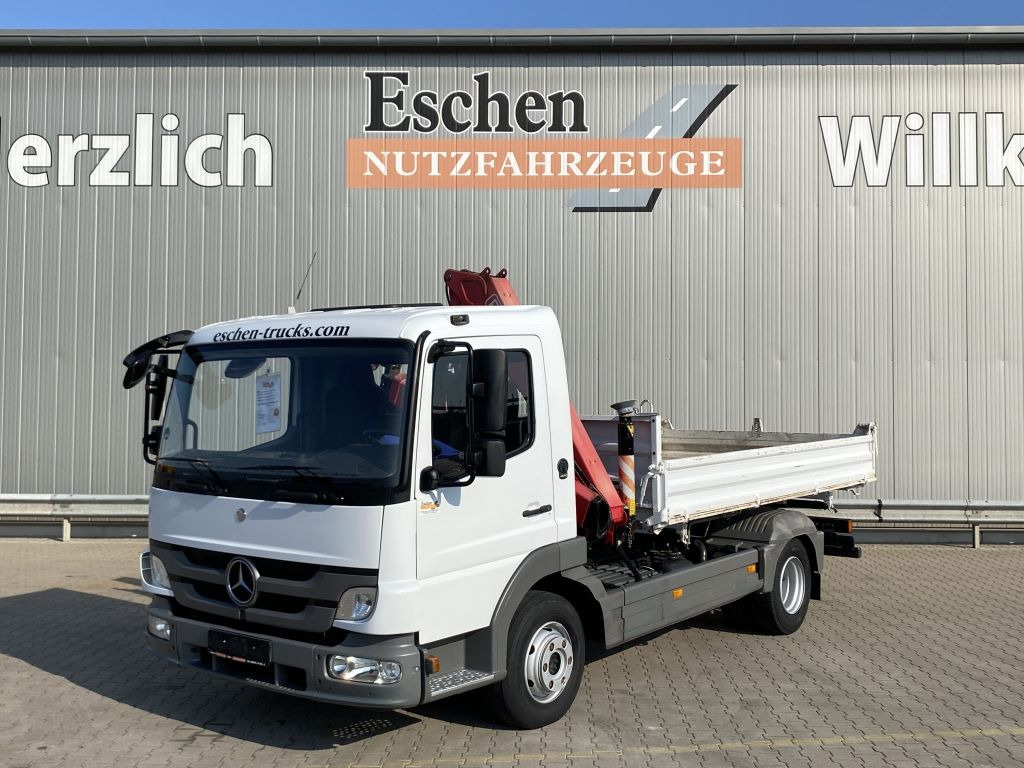 Mercedes-Benz 818 Atego | Fassi F65*MEILLER*PKW-AHK*1.Hand - Όχημα με ανατρεπομενη καροτσα: φωτογραφία 2 Mercedes-Benz 818 Atego | Fassi F65*MEILLER*PKW-AHK*1.Hand - Όχημα με ανατρεπομενη καροτσα: φωτογραφία 2