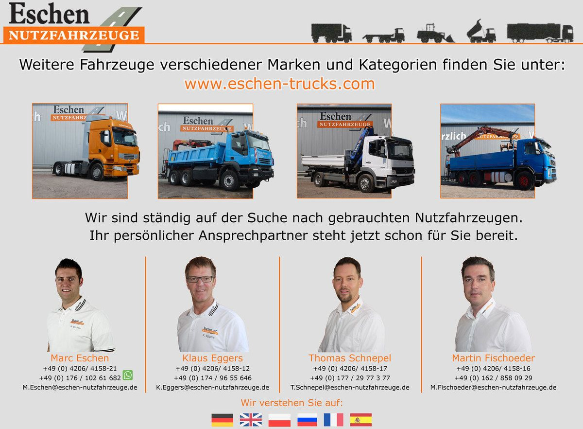 Μίσθωση  Mercedes-Benz 818 Atego | MEILLER*6-Gang manuell*AHK*Klima*ABS Mercedes-Benz 818 Atego | MEILLER*6-Gang manuell*AHK*Klima*ABS: φωτογραφία 9