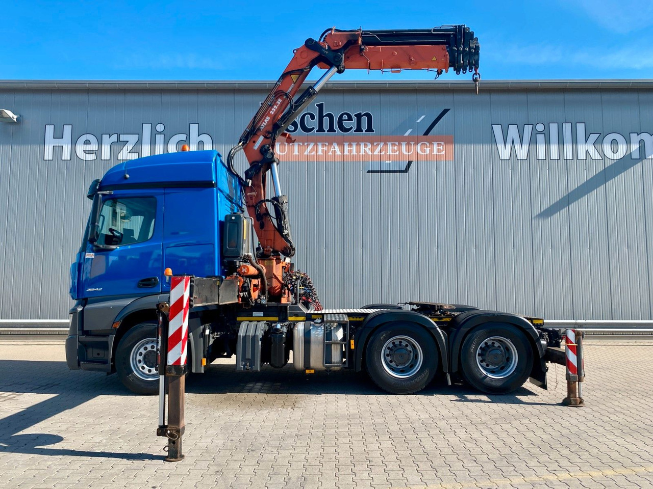 Mercedes-Benz Actros 2642 6x4 | Atlas 332.3 E-AS*Funk*Navi*AC - Τράκτορας: φωτογραφία 3 Mercedes-Benz Actros 2642 6x4 | Atlas 332.3 E-AS*Funk*Navi*AC - Τράκτορας: φωτογραφία 3