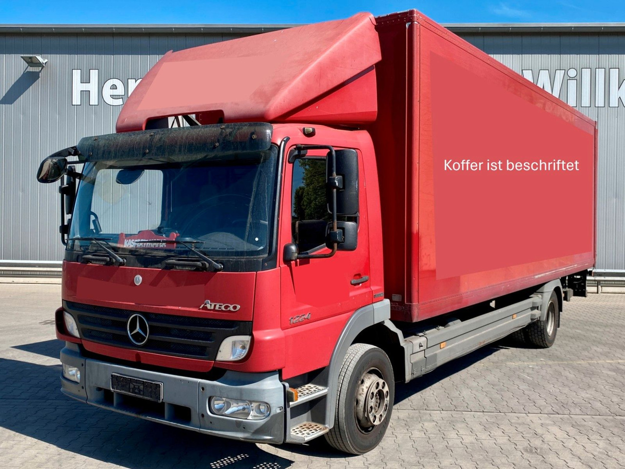Mercedes-Benz Atego 1224 | BÄR LBW 1,50to*3x Sitze*Klima*AHK - Φορτηγό κόφα: φωτογραφία 1 Mercedes-Benz Atego 1224 | BÄR LBW 1,50to*3x Sitze*Klima*AHK - Φορτηγό κόφα: φωτογραφία 1