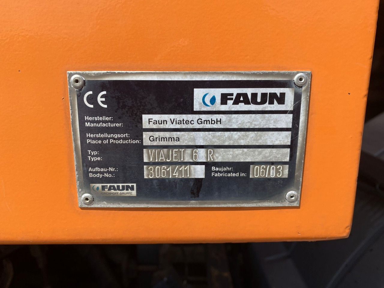 Σάρωθρο δρόμων Mercedes-Benz Atego 1523| Faun Viajet 6R*Klima*manuell*1.Hand!: φωτογραφία 9