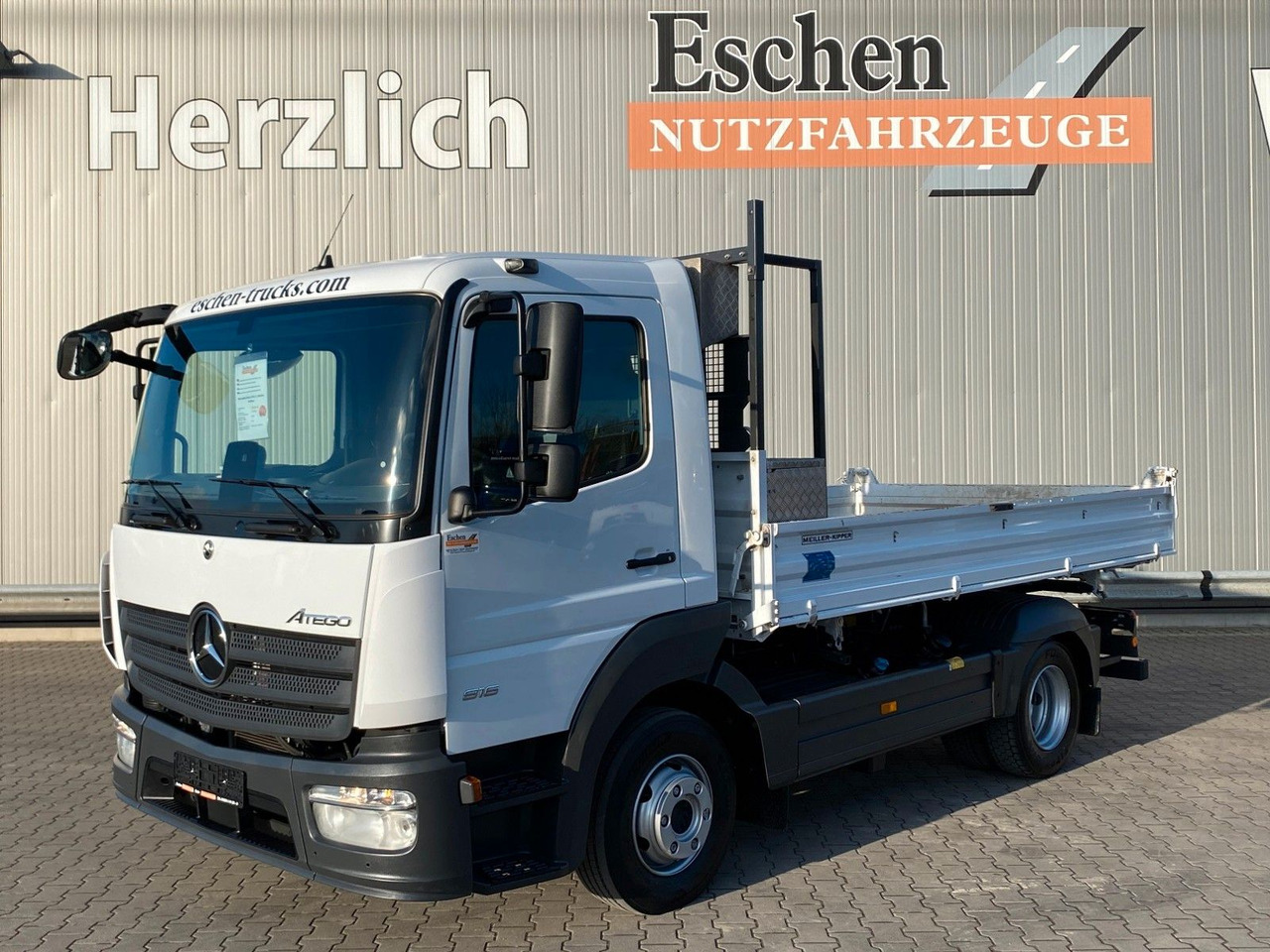 Mercedes-Benz Atego NEW 816 K MEILLER-3-S-Kipper*Klima*3 Sitze - Φορτηγό ανατρεπόμενο: φωτογραφία 1 Mercedes-Benz Atego NEW 816 K MEILLER-3-S-Kipper*Klima*3 Sitze - Φορτηγό ανατρεπόμενο: φωτογραφία 1