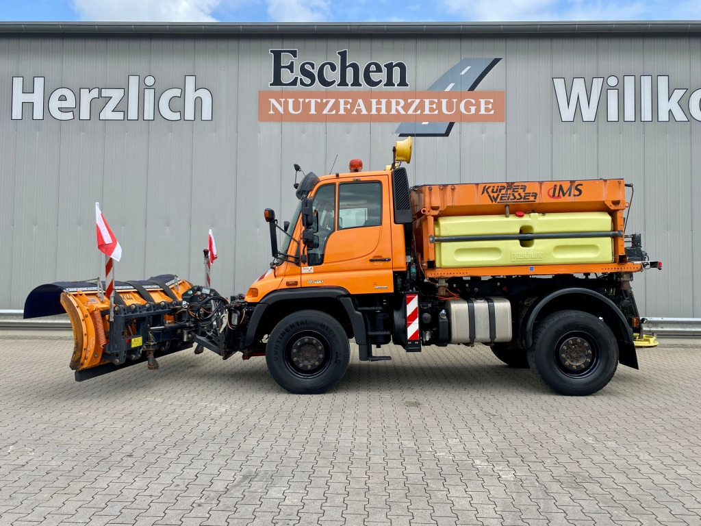 Mercedes-Benz Unimog U 500 4x4 - Εκχιονιστικό μηχάνημα: φωτογραφία 2 Mercedes-Benz Unimog U 500 4x4 - Εκχιονιστικό μηχάνημα: φωτογραφία 2