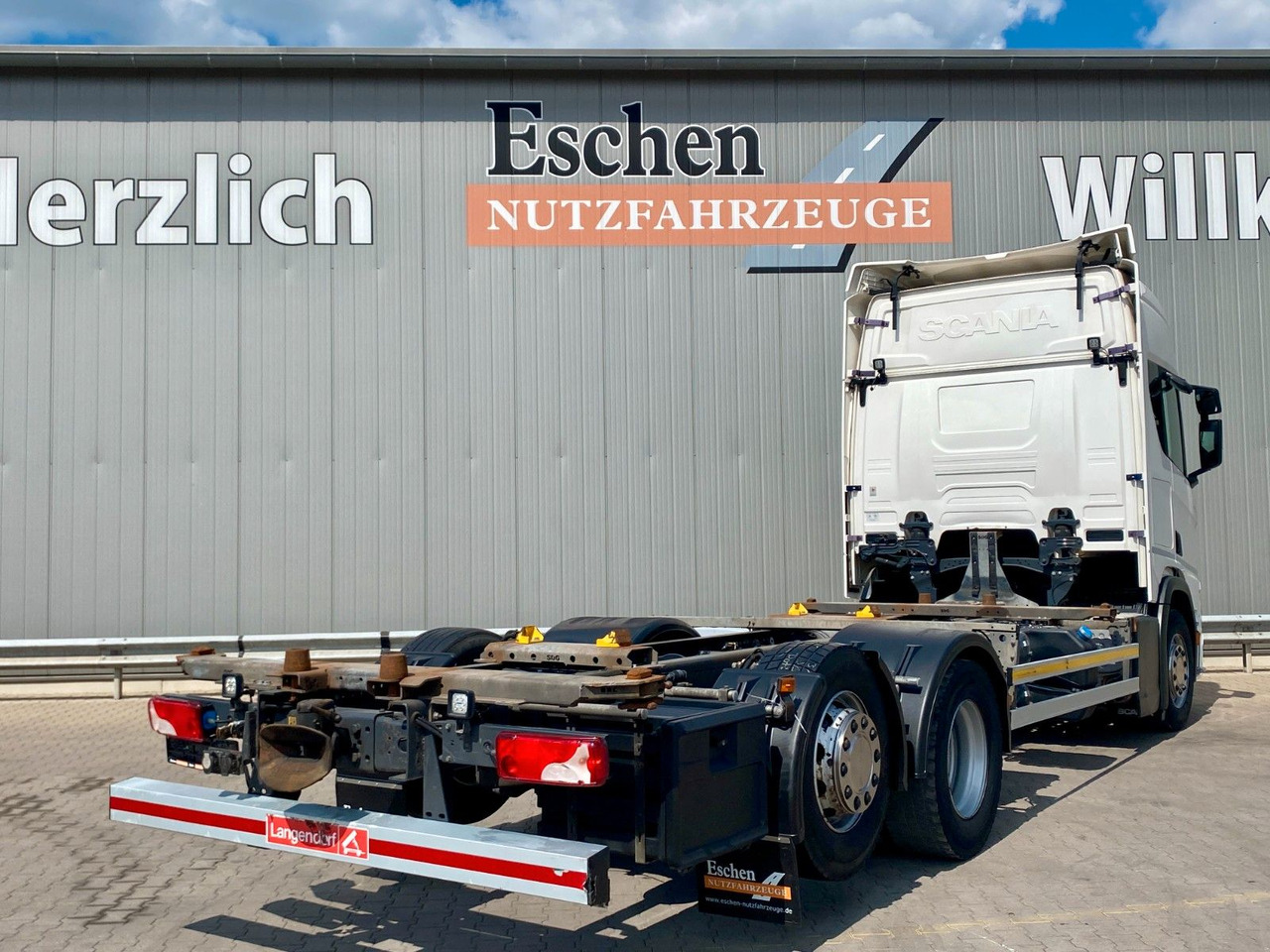 Scania R 450 B 6x2*4 BDF | Retarder*AHK*Lift*SDG Rahmen - Φορτηγό μεταφοράς εμπορευματοκιβωτίων/ Κινητό αμάξωμα: φωτογραφία 5 Scania R 450 B 6x2*4 BDF | Retarder*AHK*Lift*SDG Rahmen - Φορτηγό μεταφοράς εμπορευματοκιβωτίων/ Κινητό αμάξωμα: φωτογραφία 5