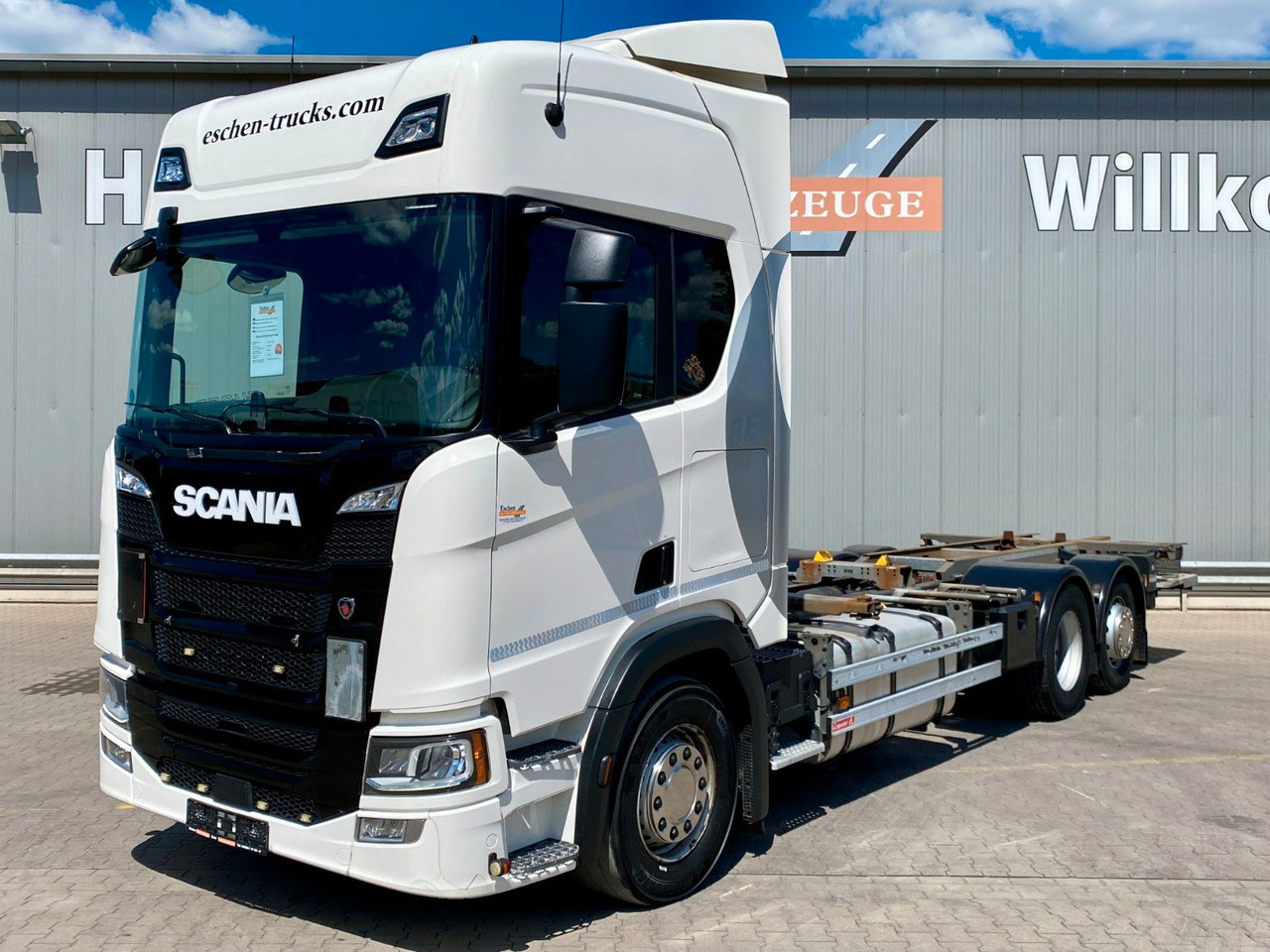 Scania R 450 B 6x2*4 | LBW 1,50to.*AHK*Retarder*Navi*AC - Φορτηγό μεταφοράς εμπορευματοκιβωτίων/ Κινητό αμάξωμα: φωτογραφία 1 Scania R 450 B 6x2*4 | LBW 1,50to.*AHK*Retarder*Navi*AC - Φορτηγό μεταφοράς εμπορευματοκιβωτίων/ Κινητό αμάξωμα: φωτογραφία 1