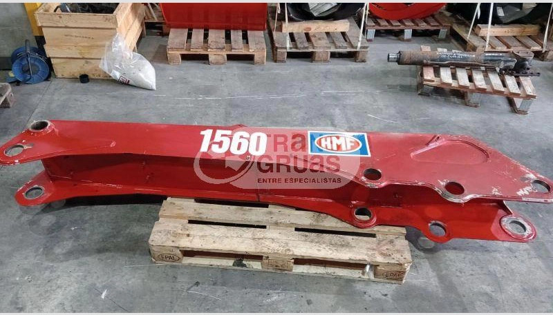 Grúa HMF 1563 K2 solo para recambios - Γερανός παπαγάλος για Φορτηγό: φωτογραφία 2 Grúa HMF 1563 K2 solo para recambios - Γερανός παπαγάλος για Φορτηγό: φωτογραφία 2