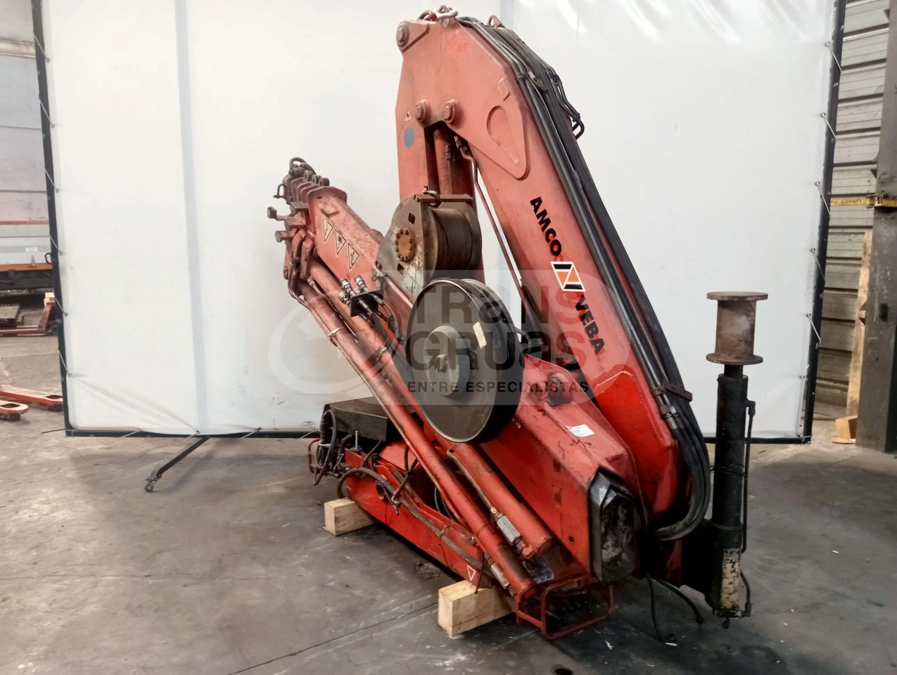 Grúa hidráulica Amco Veba 814 4S - Γερανός παπαγάλος: φωτογραφία 2 Grúa hidráulica Amco Veba 814 4S - Γερανός παπαγάλος: φωτογραφία 2
