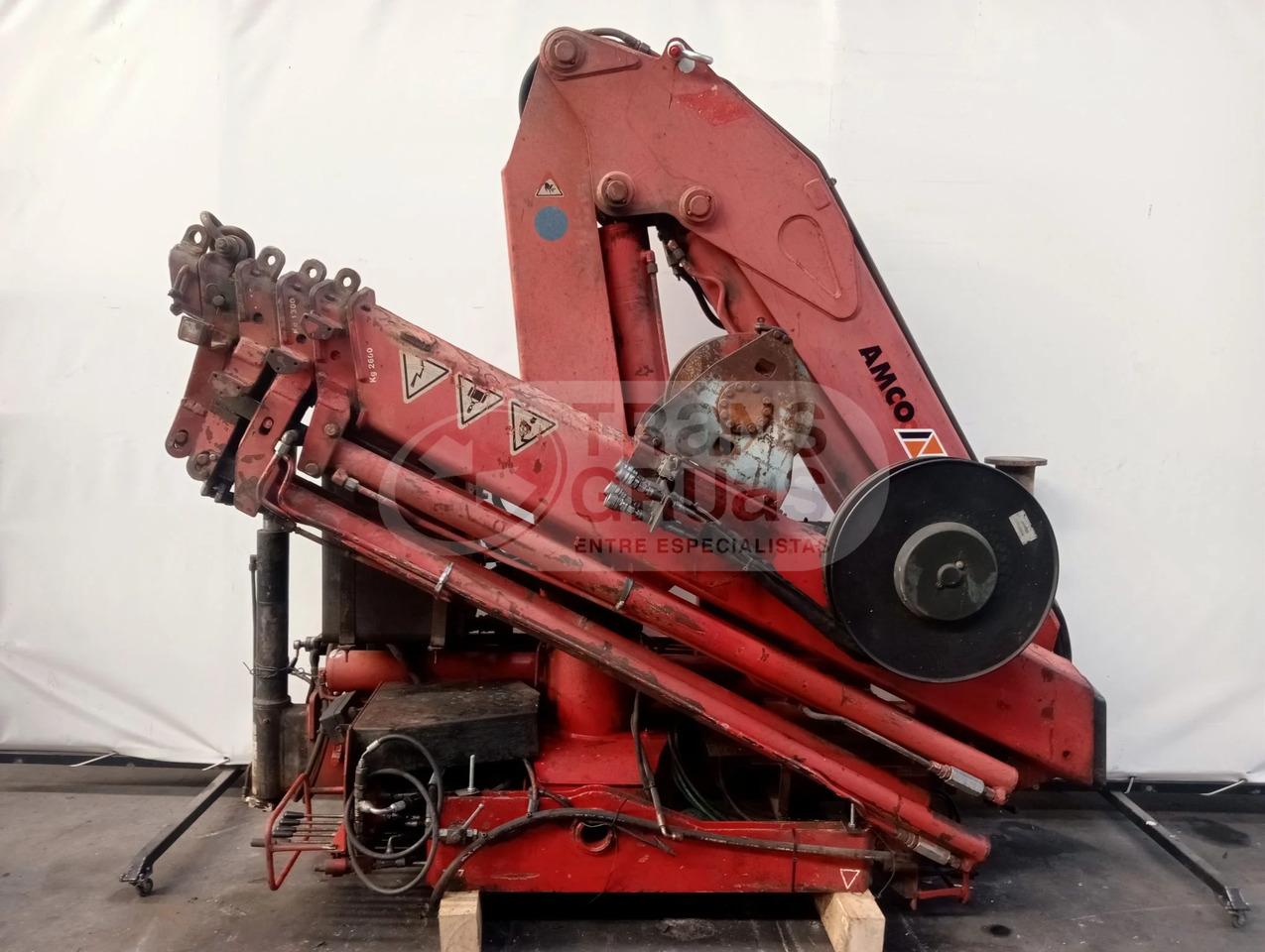 Grúa hidráulica Amco Veba 814 4S - Γερανός παπαγάλος: φωτογραφία 4 Grúa hidráulica Amco Veba 814 4S - Γερανός παπαγάλος: φωτογραφία 4