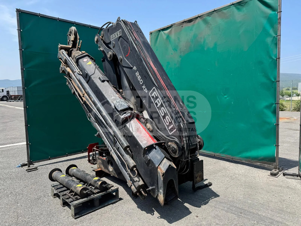 Grúa hidráulica Fassi F260BXP.28 - Γερανός παπαγάλος: φωτογραφία 4 Grúa hidráulica Fassi F260BXP.28 - Γερανός παπαγάλος: φωτογραφία 4
