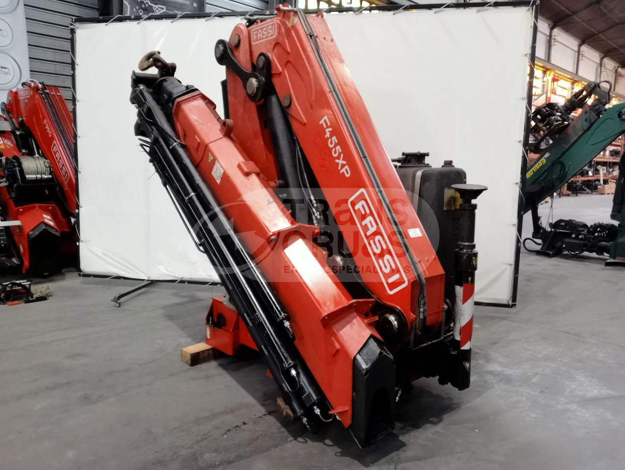 Grúa hidráulica Fassi F455AXP.28 - Γερανός παπαγάλος: φωτογραφία 3 Grúa hidráulica Fassi F455AXP.28 - Γερανός παπαγάλος: φωτογραφία 3