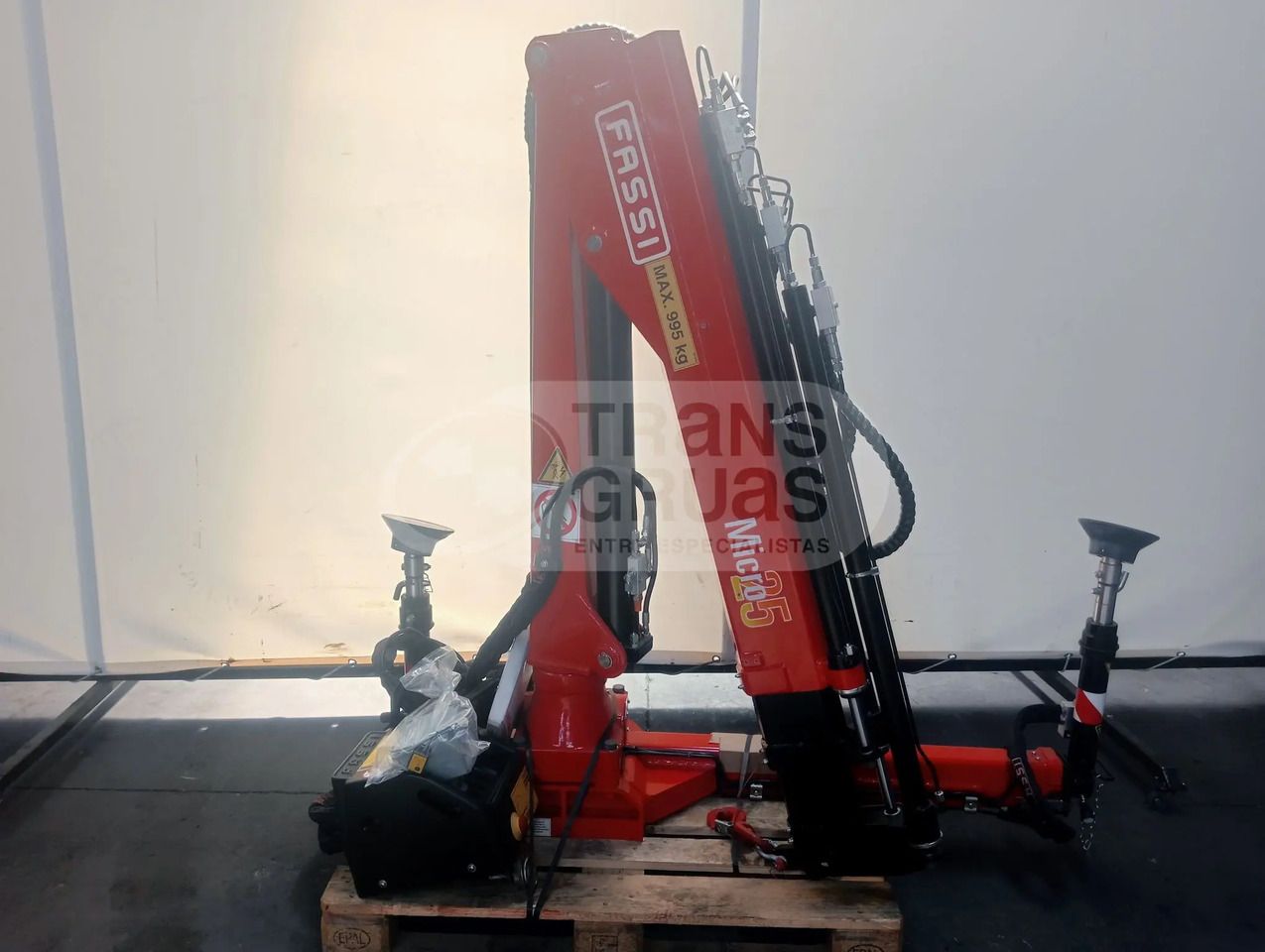 Grúa hidráulica Fassi micro M25A.13 Seminueva - Γερανός παπαγάλος: φωτογραφία 3 Grúa hidráulica Fassi micro M25A.13 Seminueva - Γερανός παπαγάλος: φωτογραφία 3