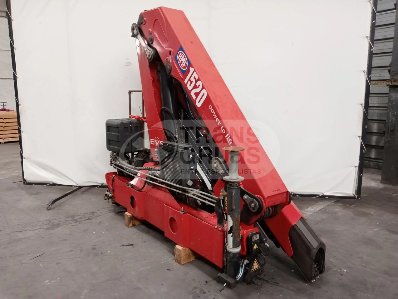 Grúa hidráulica HMF 1520 K4 - Γερανός παπαγάλος: φωτογραφία 3 Grúa hidráulica HMF 1520 K4 - Γερανός παπαγάλος: φωτογραφία 3