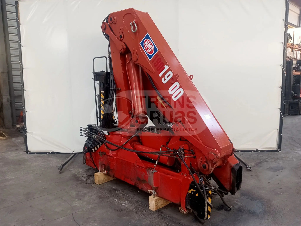 Grúa hidráulica HMF 1903 K5 - Γερανός παπαγάλος: φωτογραφία 3 Grúa hidráulica HMF 1903 K5 - Γερανός παπαγάλος: φωτογραφία 3