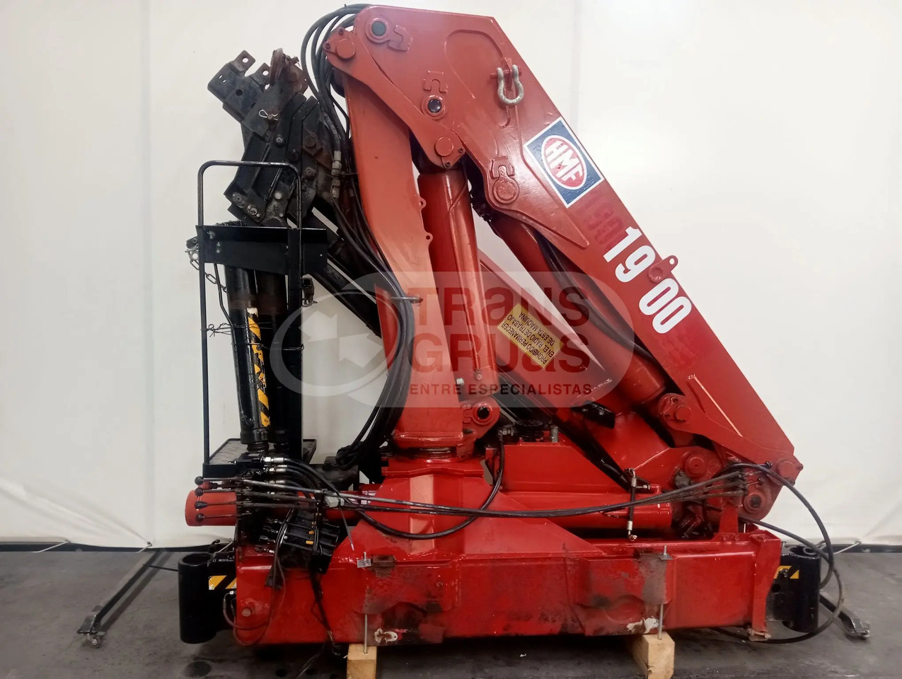 Grúa hidráulica HMF 1903 K5 - Γερανός παπαγάλος: φωτογραφία 2 Grúa hidráulica HMF 1903 K5 - Γερανός παπαγάλος: φωτογραφία 2