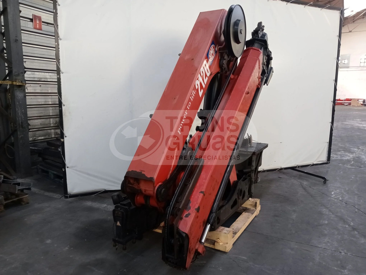 Grúa hidráulica HMF 2120 K RC - Γερανός παπαγάλος: φωτογραφία 4 Grúa hidráulica HMF 2120 K RC - Γερανός παπαγάλος: φωτογραφία 4