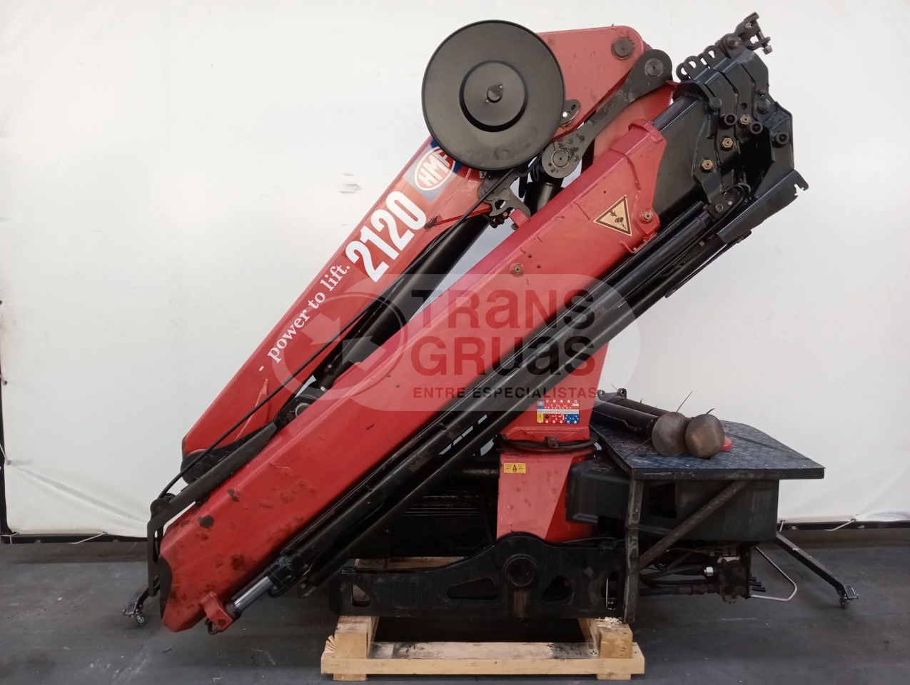 Grúa hidráulica HMF 2120 K RC - Γερανός παπαγάλος: φωτογραφία 2 Grúa hidráulica HMF 2120 K RC - Γερανός παπαγάλος: φωτογραφία 2