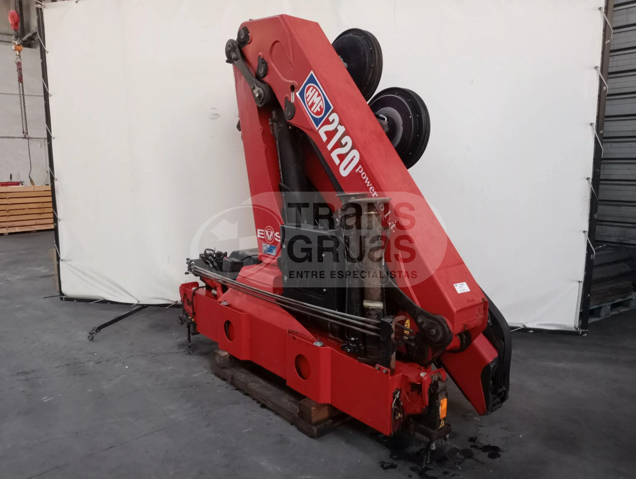 Grúa hidráulica HMF 2120 K4 - Γερανός παπαγάλος: φωτογραφία 3 Grúa hidráulica HMF 2120 K4 - Γερανός παπαγάλος: φωτογραφία 3