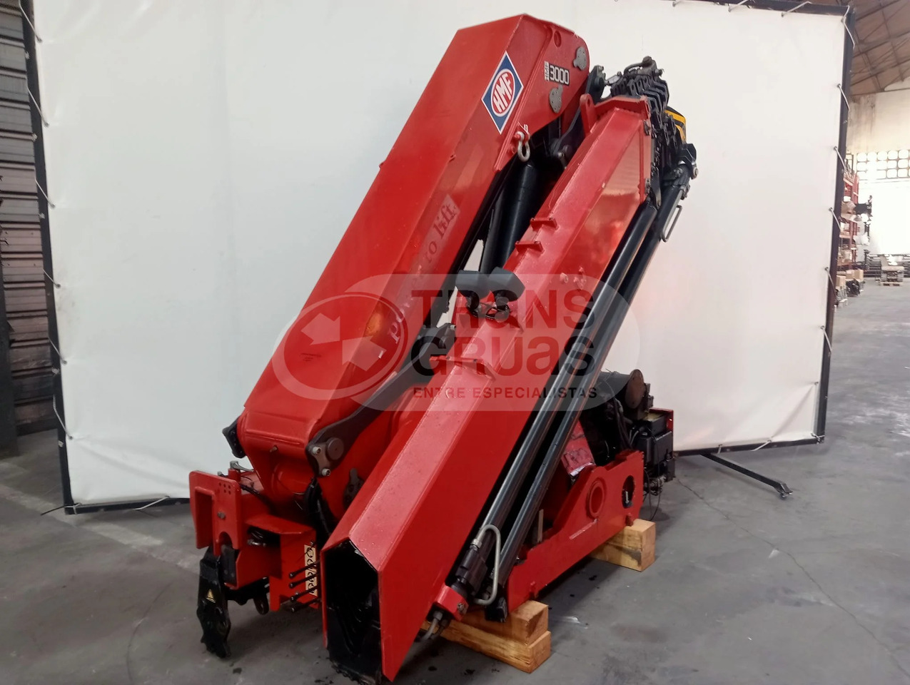 Grúa hidráulica HMF 3000 K6 - Γερανός παπαγάλος: φωτογραφία 4 Grúa hidráulica HMF 3000 K6 - Γερανός παπαγάλος: φωτογραφία 4