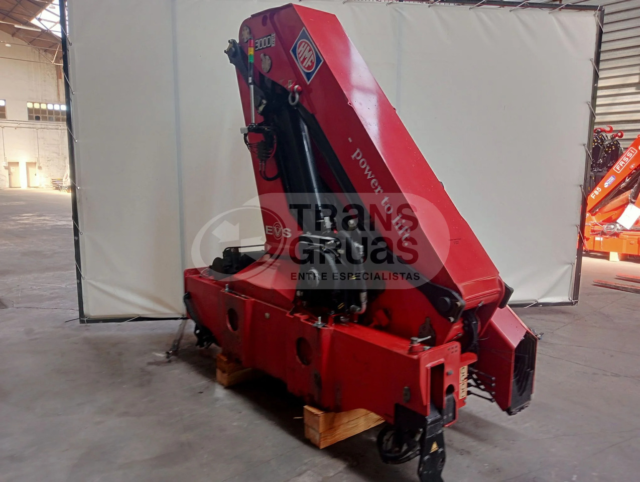 Grúa hidráulica HMF 3000 K6 - Γερανός παπαγάλος: φωτογραφία 3 Grúa hidráulica HMF 3000 K6 - Γερανός παπαγάλος: φωτογραφία 3