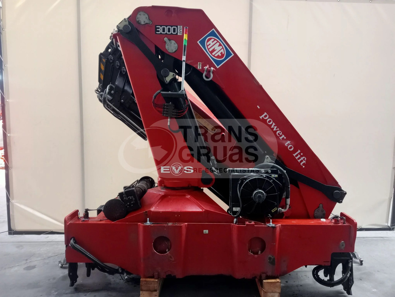 Grúa hidráulica HMF 3000 K6 - Γερανός παπαγάλος: φωτογραφία 2 Grúa hidráulica HMF 3000 K6 - Γερανός παπαγάλος: φωτογραφία 2