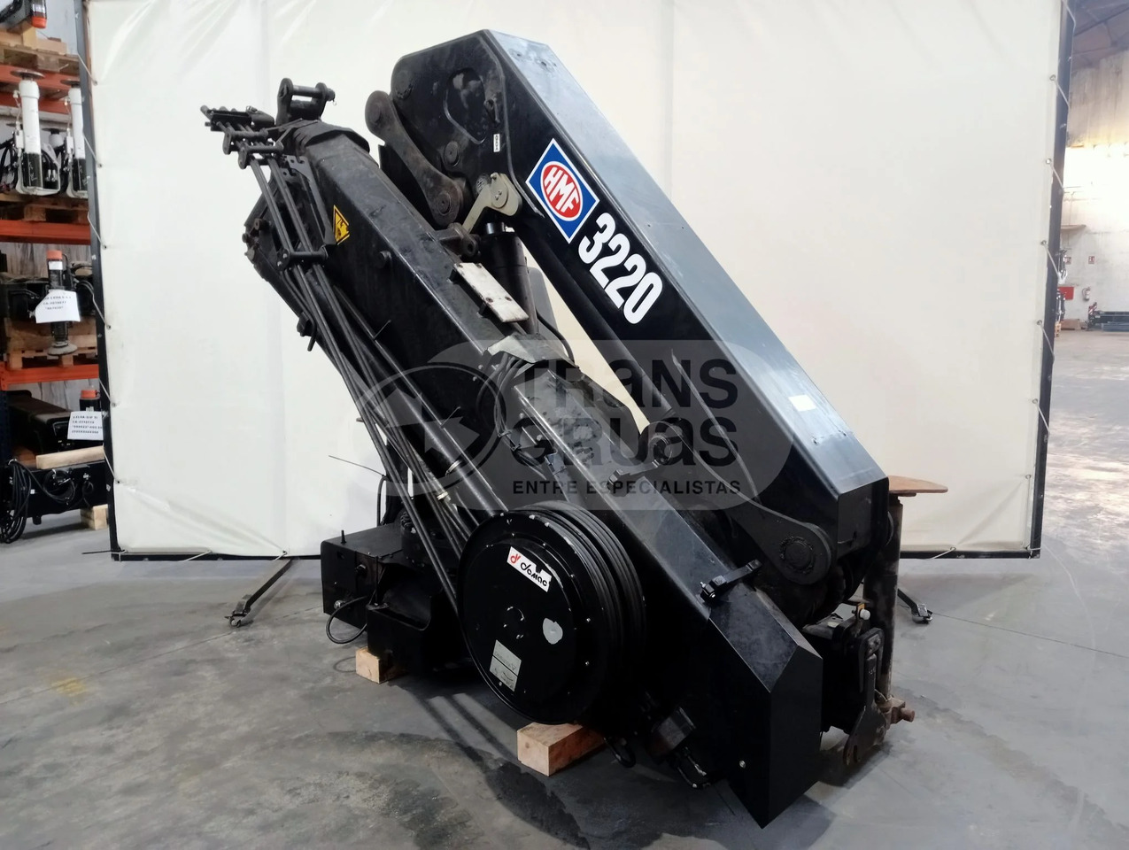 Grúa hidráulica HMF 3220 K5 - Γερανός παπαγάλος: φωτογραφία 3 Grúa hidráulica HMF 3220 K5 - Γερανός παπαγάλος: φωτογραφία 3