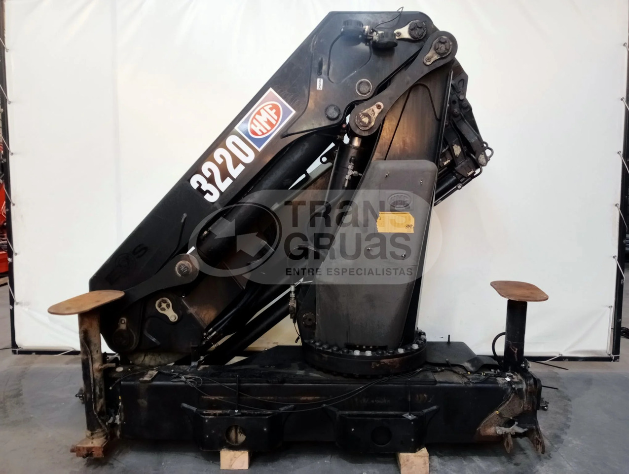 Grúa hidráulica HMF 3220 K5 - Γερανός παπαγάλος: φωτογραφία 2 Grúa hidráulica HMF 3220 K5 - Γερανός παπαγάλος: φωτογραφία 2