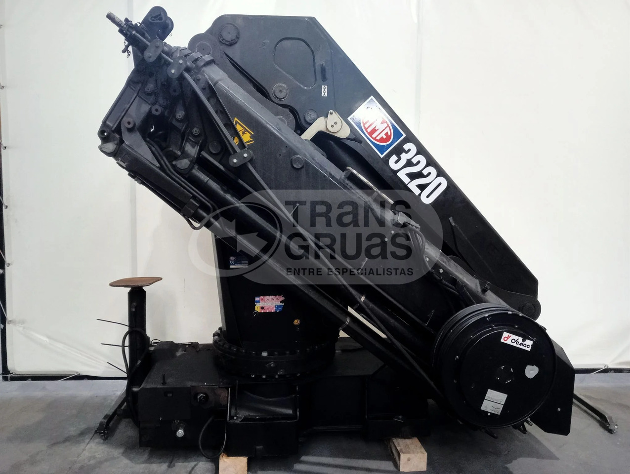 Grúa hidráulica HMF 3220 K5 - Γερανός παπαγάλος: φωτογραφία 1 Grúa hidráulica HMF 3220 K5 - Γερανός παπαγάλος: φωτογραφία 1