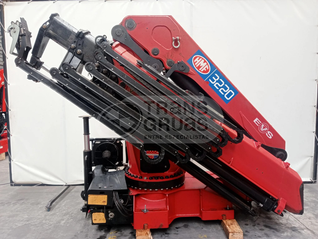 Grúa hidráulica HMF 3220 K6 - Γερανός παπαγάλος: φωτογραφία 3 Grúa hidráulica HMF 3220 K6 - Γερανός παπαγάλος: φωτογραφία 3