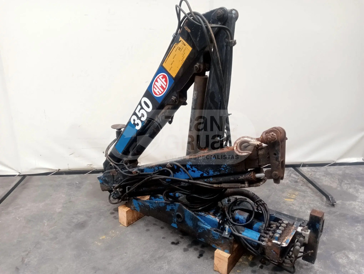 Grúa hidráulica HMF 352 K2 - Γερανός παπαγάλος: φωτογραφία 2 Grúa hidráulica HMF 352 K2 - Γερανός παπαγάλος: φωτογραφία 2