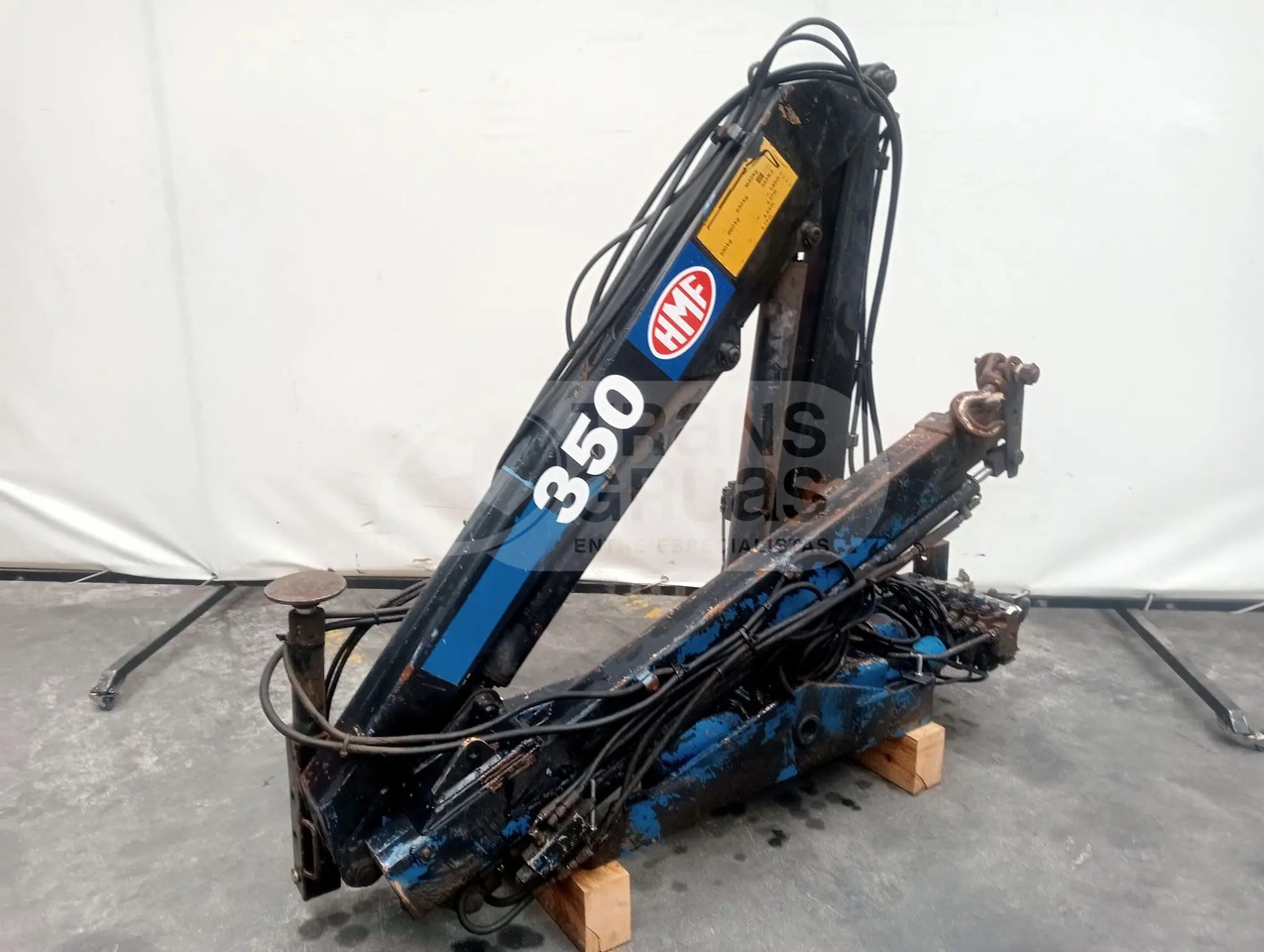 Grúa hidráulica HMF 352 K2 - Γερανός παπαγάλος: φωτογραφία 3 Grúa hidráulica HMF 352 K2 - Γερανός παπαγάλος: φωτογραφία 3