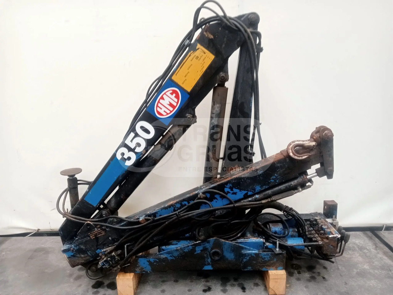 Grúa hidráulica HMF 352 K2 - Γερανός παπαγάλος: φωτογραφία 1 Grúa hidráulica HMF 352 K2 - Γερανός παπαγάλος: φωτογραφία 1